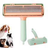 Reusable Pet Hair Remover Roller – For Dog & Cat Fur on Furniture & Clothes Green