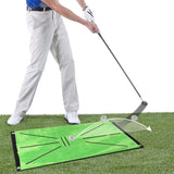 Golf Swing Training Mat for Practice Indoor & Outdoor Golf Training