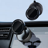 Foldable Vacuum Suction Car Phone Holder Adjustable Phone Holder Mount for Car Black