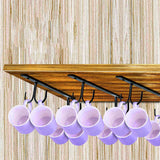 3PCS Under Cabinet Mug Hooks Coffee Cup Holder
