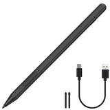 Rechargeable Stylus Pen Compatible With Microsoft Surface Pro 11 10 9 8 7 Go X Black