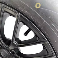 24Pcs Car Tire Valve Stem Caps Universal Air Caps Cover for Auto Bike Trucks Motorcycles Black