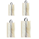 4Pcs Shoe Travel Bags Waterproof Portable Travel Shoe Bag for Packing Cream