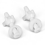 Toilet Seat Hinge Bolts Fixing Kit Plastic with Nuts Washers