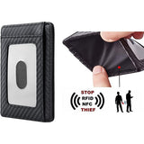 For Apple Airtag Wallet PU Leather Credit Card RFID Blocking Money Holder Cover Case