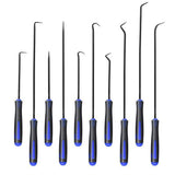 10PCS Alloy Steel Automotive Oil Seal Hook Pullers with Protective Sleeves Style 2