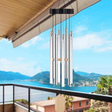 Solar LED Wind Chimes Color Changing Light Bubble Tube Light Garden Patio Yard Home Decor