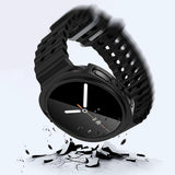 5PCS Screen Protector Case with Screen Protector Compatible With Samsung Galaxy Watch8