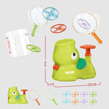 Outdoor Flying Disc Launcher Game Toys for Kids Outdoor Summer Toys
