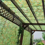 Double Layer Nylon Camping Net 300x500cm Camouflage Sun Shade Green