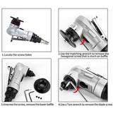 Air Chamfer Tool Mini Chamfering Machine Pneumatic Beveling Trimming Deburring