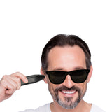 2-in-1 Electric Nose Hair Trimmer For Men Replaceable Eyebrow Body Hair Clipper