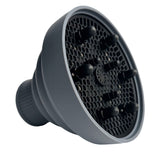 Universal Silicone Diffuser Foldable for Hair Dryer 4-5cm Nozzle Gray