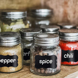 300pcs Waterproof Reusable Blackboard Stickers for Home Kitchen