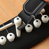 2Pcs 3 in 1 Guitar String Winder Cutter Bridge Pin Puller - All in One Guitar Tool