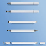 10.1 Inch Smart Digital Calendar Family Planner Wall Tablet with Stylus Pens White