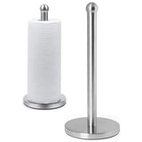 Paper Towel Holder Stainless Steel Countertop Stand Style 2