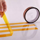 3 Rolls 5 mm Heat Tape for Sublimation Transfer Heat Resistant Press