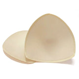 4 Pairs Foam Triangle Bra Inserts Replacement for Sports Bras Beige