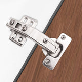 4 PCS 135 Degree Cold Rolled Steel Corner Cabinet Hinges