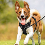 Adjustable Dog Harness Reflective No Pull Vest for Medium Large Dogs
