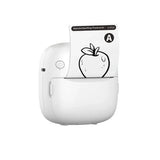 Mini Bluetooth RGB Light Printer Inkless Thermal Printer for Scrapbooks Labels Photos Memos