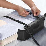 Set of 8Pcs Travel Packing Cubes Luggage Organizers for Suitcase Packing Bags Black