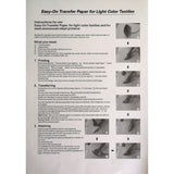 20Pcs A4 Heat Transfer Paper for Inkjet Printers White Sheets for Custom T-Shirts Tote Bags DIY Fabric Crafts