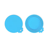 4 Pcs Silicone Can Covers for Pet Food Reusable Stretchable Can Lid for 65mm 75mm 85mm Cans