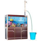 Battery Operated Electric Fish Tank Vacuum Cleaner Aquarium Gravel Cleaner Sand Washer Set
