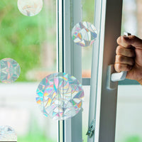 10 Pieces Suncatcher Window Sticker Window Clings Static Rainbow Sun Catcher Window Decal