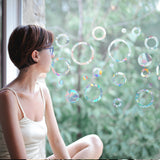 24 Pieces Suncatcher Window Sticker Window Clings Static Rainbow Sun Catcher Window Decal