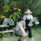 3 Pieces Suncatcher Window Sticker Window Clings Static Rainbow Sun Catcher Window Decal