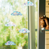 8 Pieces Suncatcher Window Sticker Window Clings Static Rainbow Sun Catcher Window Decal