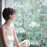 8 Pieces Suncatcher Window Sticker Window Clings Static Rainbow Sun Catcher Window Decal