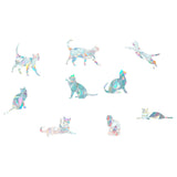 9 Pieces Suncatcher Window Sticker Window Clings Static Rainbow Sun Catcher Window Decal