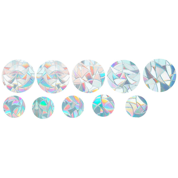 10 Pieces Suncatcher Window Sticker Window Clings Static Rainbow Sun Catcher Window Decal