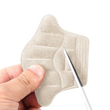 4 Pairs of Anti-Slip Heel Grips Soft Shoe Inserts for High Heels Flats Boots Beige