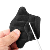 4 Pairs of Anti-Slip Heel Grips Soft Shoe Inserts for High Heels Flats Boots Black