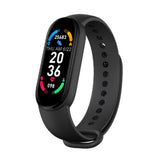 Smart Bracelet Fitness Tracker with Bluetooth Call SMS Notifications Black