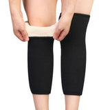 Pair of Brace Support Leg Sleeves Thermal Leg Warmers