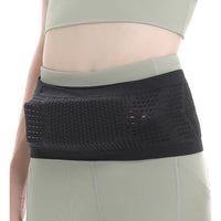 Invisible Running Fanny Pack Running Waist Bag Slim Running Belt Black
