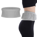 Invisible Running Fanny Pack Running Waist Bag Slim Running Belt Grey
