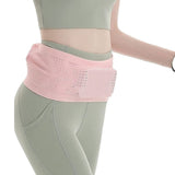 Invisible Running Fanny Pack Running Waist Bag Slim Running Belt Pink