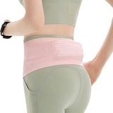 Invisible Running Fanny Pack Running Waist Bag Slim Running Belt Pink