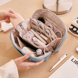 Travel Electronics Organizer Bag Tech Bag Pouch Travel USB Cable Organizer Grey