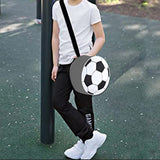 Football Shape Insulated Lunch Bag Portable Picnic Thermal Bag Reusable Camping Cooler Bag Grey