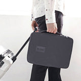 Travel Shirt Tie Organizer Packing Storage Pouch Grey