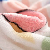 Flannel Throw Blanket All Season Flannel Fleece Blanket for Bed Sofa Style 4