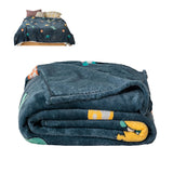Flannel Throw Blanket All Season Flannel Fleece Blanket for Bed Sofa Style 2